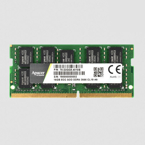 Module de mémoire SO-DIMM - Apacer Technology B.V. - DDR4 SDRAM / ECC / industriel