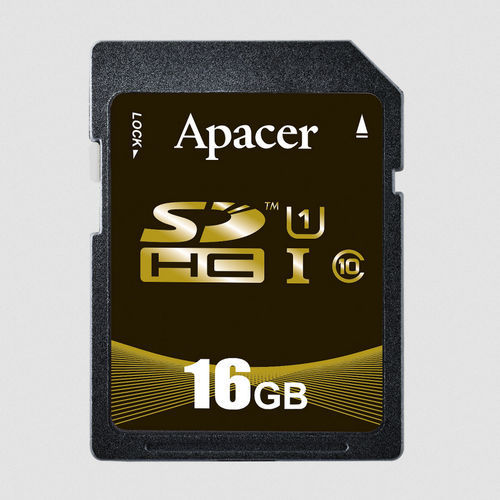 Carte mémoire SD - R1 - Apacer Technology B.V. - 8 GB / 16 GB / 4 GB