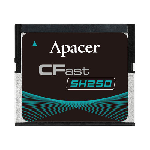 Carte mémoire flash - SH250-CFast - Apacer Technology B.V. - 64 GB / 128 GB / 256 GB