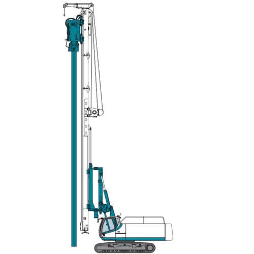 Vibrateur hydraulique - CASAGRANDE - Foundation Division - vertical