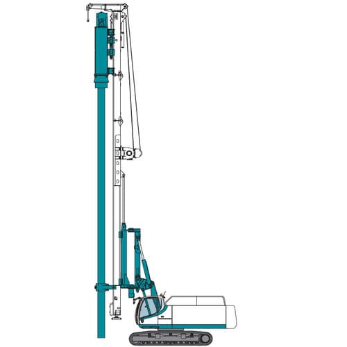 Marteau de battage hydraulique - CASAGRANDE - Foundation Division