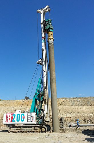 Foreuse géotechnique - B200 XP-2 - CASAGRANDE - Foundation Division - multifonction / de pieux de fondation / à paroi moulée