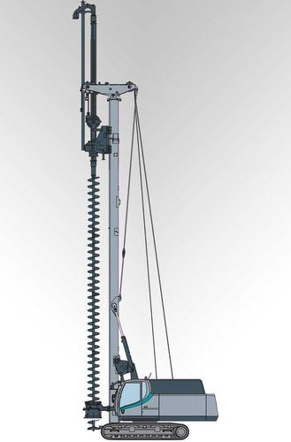 Foreuse à tarière continue - B160 XP-2  - CASAGRANDE - Foundation Division - géotechnique / de pieux de fondation / rotative