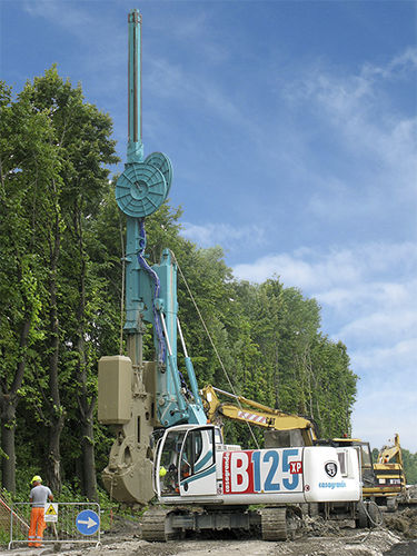 Foreuse à paroi moulée - KRC 1 - B125 XP-2 - CASAGRANDE - Foundation Division - sur chenilles / rotative / hydraulique