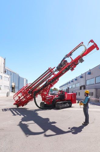 Foreuse géotechnique - HBR 610	 - HÜTTE Bohrtechnik - de stabilisation / rotative / hydraulique