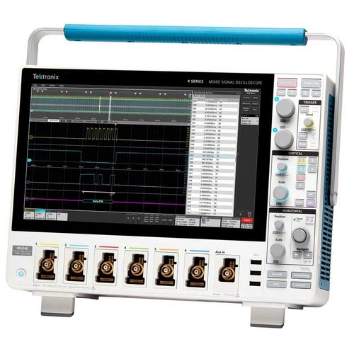 Oscilloscope de signaux mixtes - 4 series - Tektronix - numérique / portable / sur table