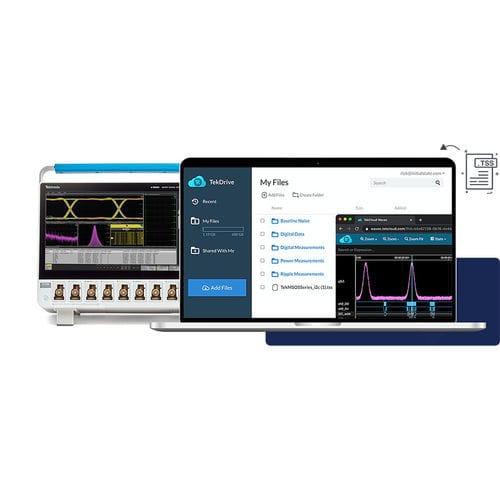 Logiciel de gestion de données techniques - TekDrive - Tektronix - d'ingénierie / d'automatisation / de test