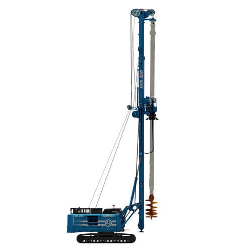 Foreuse à tarière continue - SR-65 Blue-Tech - SOILMEC S.P.A. - de pieux de fondation / sur chenilles / rotative