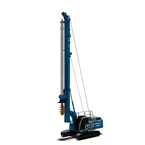 Foreuse à tarière continue - SR-35 - SOILMEC S.P.A. - de pieux de fondation / sur chenilles / rotative