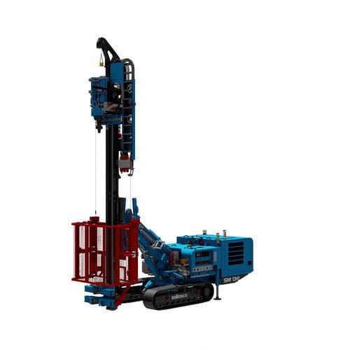 Foreuse de carottage - SM-13E ETECH  - SOILMEC S.P.A. - multifonction / de pieux de fondation / pour forage profond