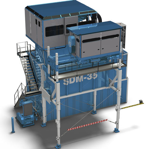 Station d'épuration à boues activées - MUD LINE  - SOILMEC S.P.A.