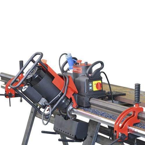 Chanfreineuse électrique - ABM-28 - Promotech - portable / de tôle / pour bord