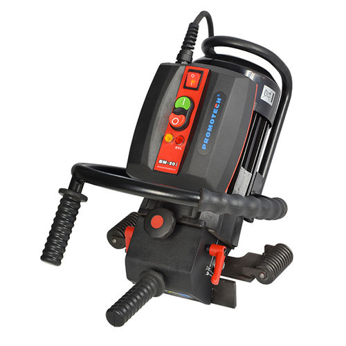 Chanfreineuse électrique - BM-20plus - Promotech - portable / pour tôlerie / pour extrémités de tubes