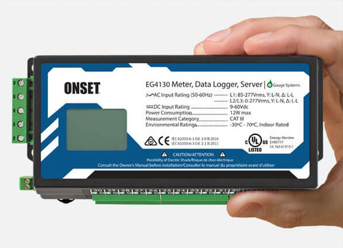 Système de surveillance d'analyse énergétique - EG4100 series - ONSET