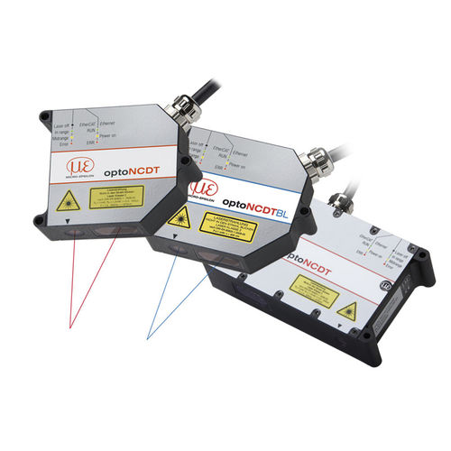 Capteur de déplacement linéaire - optoNCDT 2300 - MICRO-EPSILON - sans contact / optique / laser par triangulation