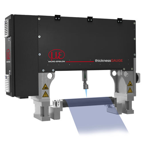 Mesureur d'épaisseur pour matériau fin - thicknessGAUGE O.EC - MICRO-EPSILON - de matières plastiques / de film sec / de film