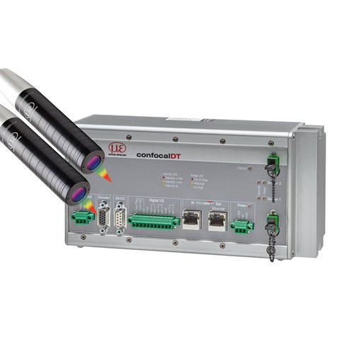 Capteur de déplacement linéaire - confocalDT IFC2421/22 - MICRO-EPSILON - sans contact / confocal à codage chromatique / EtherCAT