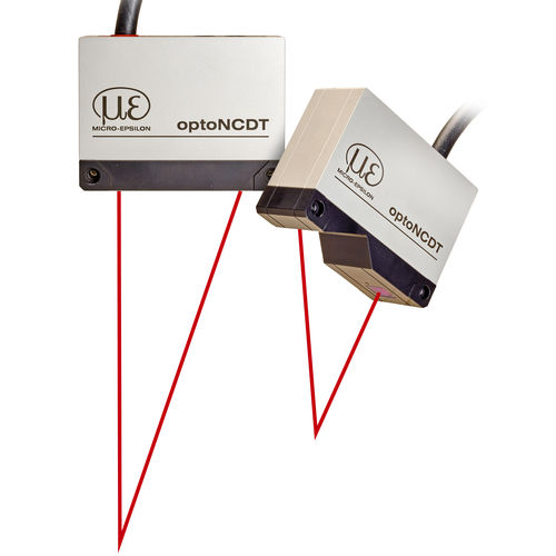 Capteur de déplacement linéaire - optoNCDT 5500 - MICRO-EPSILON - sans contact / laser par triangulation / EtherCAT
