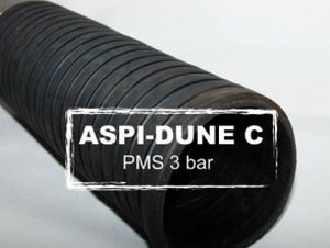 Tuyau flexible pour sable - ASPI-DUNE C - ANFRAY - en caoutchouc / résistant à l'abrasion