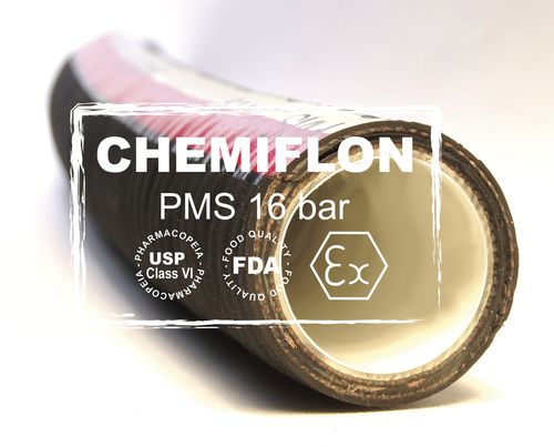 Tuyau flexible pour produits chimiques - CHEMIFLON - ANFRAY - en EPDM