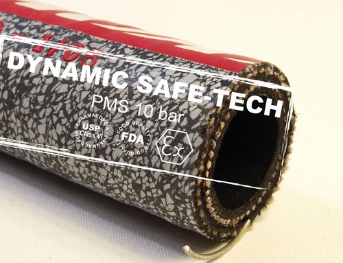 Tuyau flexible pour l'eau - DYNAMIC SAFE TECH - ANFRAY - pour produits inflammables / en PFA
