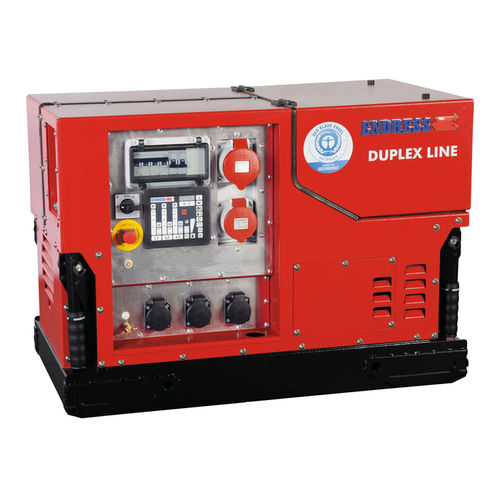 Groupe électrogène essence - ESE 1408 DBG ES DUPLEX - ENDRESS Elektrogerätebau GmbH - monophasé / stationnaire / injection indirecte