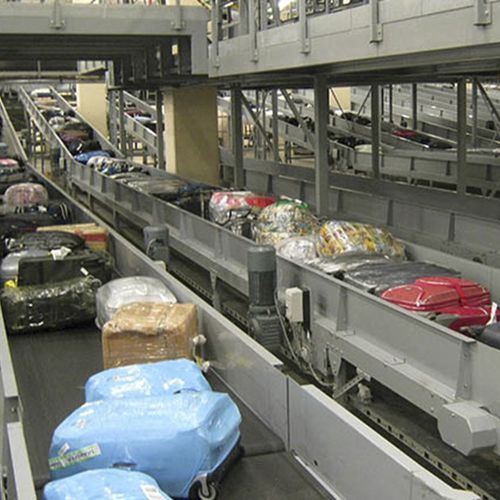 Convoyeur à bande - VANDERLANDE - horizontal / de manutention / de stockage