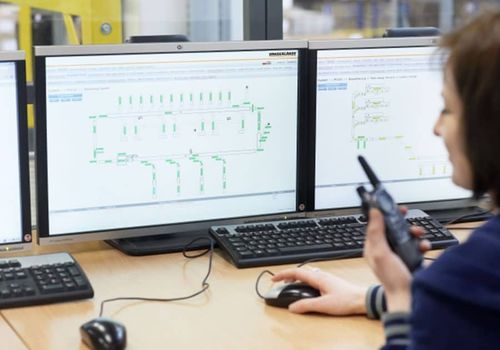 Logiciel de gestion d'entrepôt (WMS) - VISION - VANDERLANDE - d'interface / de process / temps réel