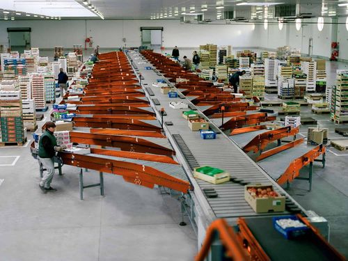 Système de tri et de distribution pour la logistique - XDOCK - VANDERLANDE - automatique / pour colis / de manutention
