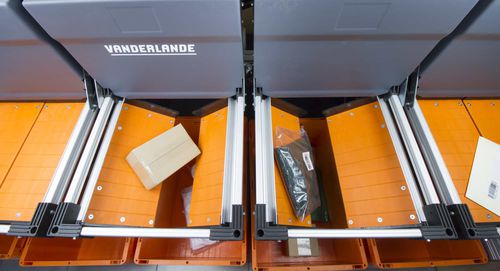 Trieur pour la logistique - TRAYSORTER - VANDERLANDE - automatique / pour composants électroniques / pour colis
