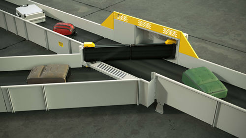 Convoyeur à bande - VANDERLANDE - horizontal / d'aiguillage / de bagages