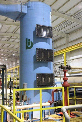 Laveur de gaz à voie humide - 6000 series - bionomicind - biologique / à haute efficacité / à garnissage
