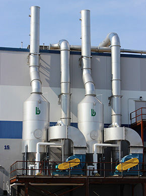 Laveur de gaz à voie humide - 9000 series - bionomicind - Venturi / biologique / à haute efficacité