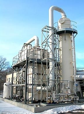 Laveur de gaz à voie humide - 5000 series - bionomicind - pour oxyde d'azote