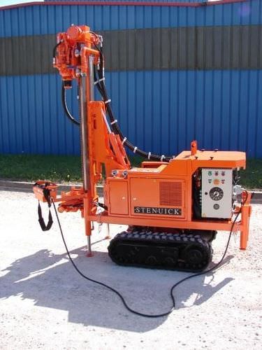 Foreuse de micropieux - MINISTEN - Stenuick International - sur chenilles / rotative / hydraulique