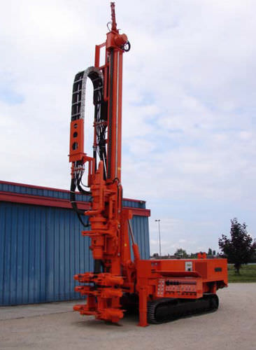 Foreuse de puits géothermiques - S1100DT - Stenuick International - sur chenilles / rotative à double tête / hydraulique