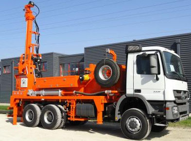 Foreuse multifonction - S1100CM - Stenuick International - sur camion / rotative / hydraulique