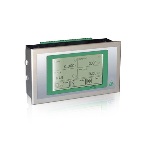 Indicateur de pesage affichage LCD - MC 353  - Pavone sistemi - encastrable / IP65 / pour bascule à bande