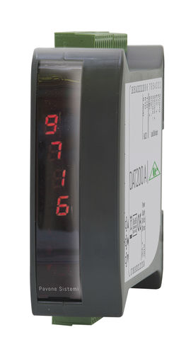 Transmetteur de pesage monté sur rail DIN - DAT 200 - Pavone sistemi