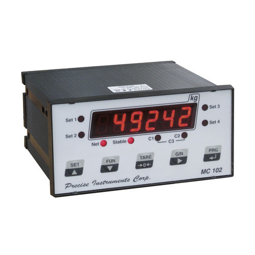 Indicateur de pesage numérique - MC 102  - Pavone sistemi - sur rail DIN / IP54 / programmable