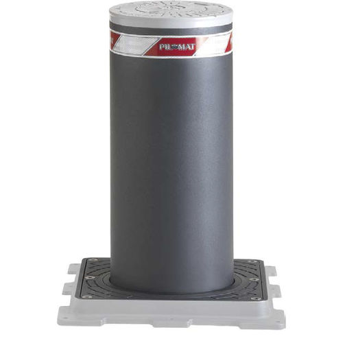 Borne escamotable électromécanique - 275/EM 600A - PILOMAT - automatique / en acier inoxydable