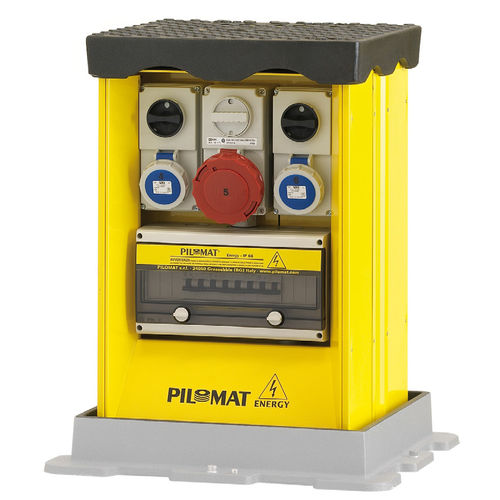 Borne électrique escamotable - B4040 55 - PILOMAT - d'extérieur