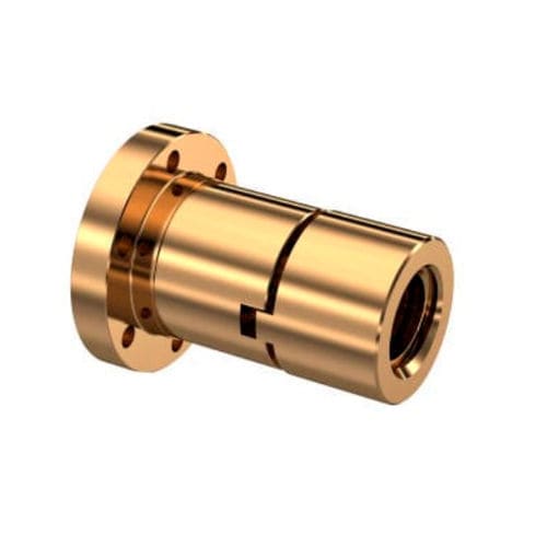 Écrou de sécurité - TGM-SFM series - NEFF-Gewindetriebe - cylindrique / frein / en laiton