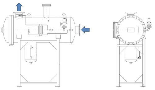 Filtre séparateur à eau - FWE series - FAUDI Aviation - à carburant