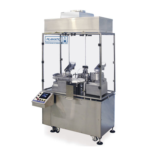 Remplisseuse / boucheuse monobloc - Mini-Monobloc - Filamatic - flexible / pour flexible / pour produits finis