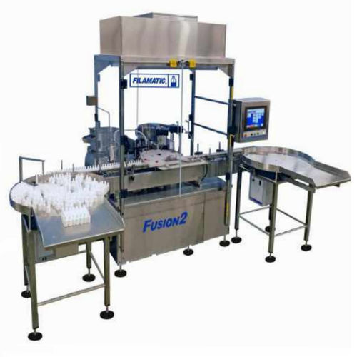 Remplisseuse / boucheuse monobloc - Fusion2™ - Filamatic - rotative / à piston / pour pompe péristaltique