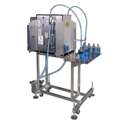 Remplisseuse semi-automatique - DAB Series - Filamatic - pour bouteilles en verre / de liquides / pour fardeaux lourds