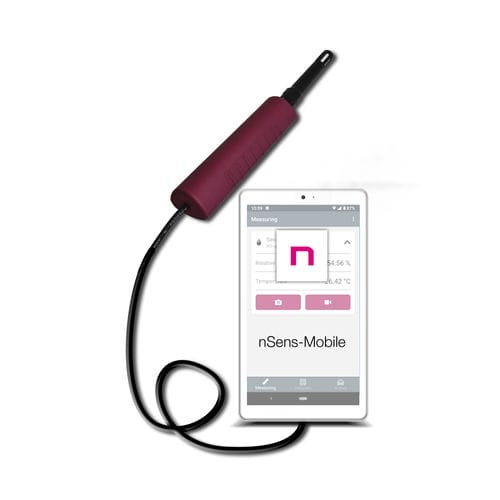 Appareil de mesure température - nSens Mobile - Novasina AGnsens-ht-eis - de pression / humidité relative / de pression