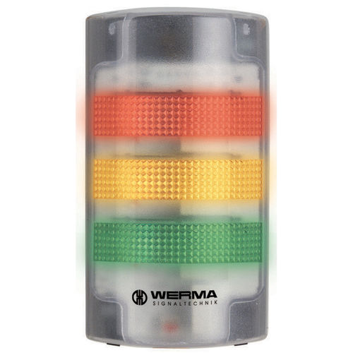 Colonne lumineuse à LED - FlatSIGN BM 115 - WERMA - à éclat / à 3 couleurs / IP65