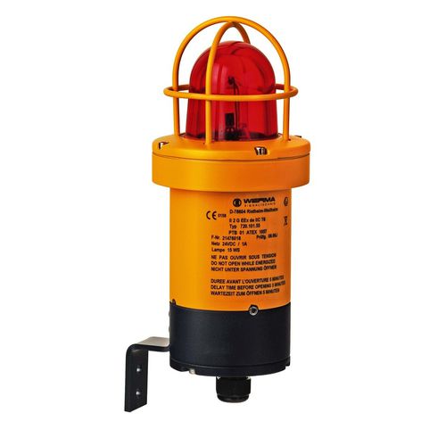 Feu à éclats - 720.101.55 - WERMA - à LED / 24 Vcc / antidéflagrant